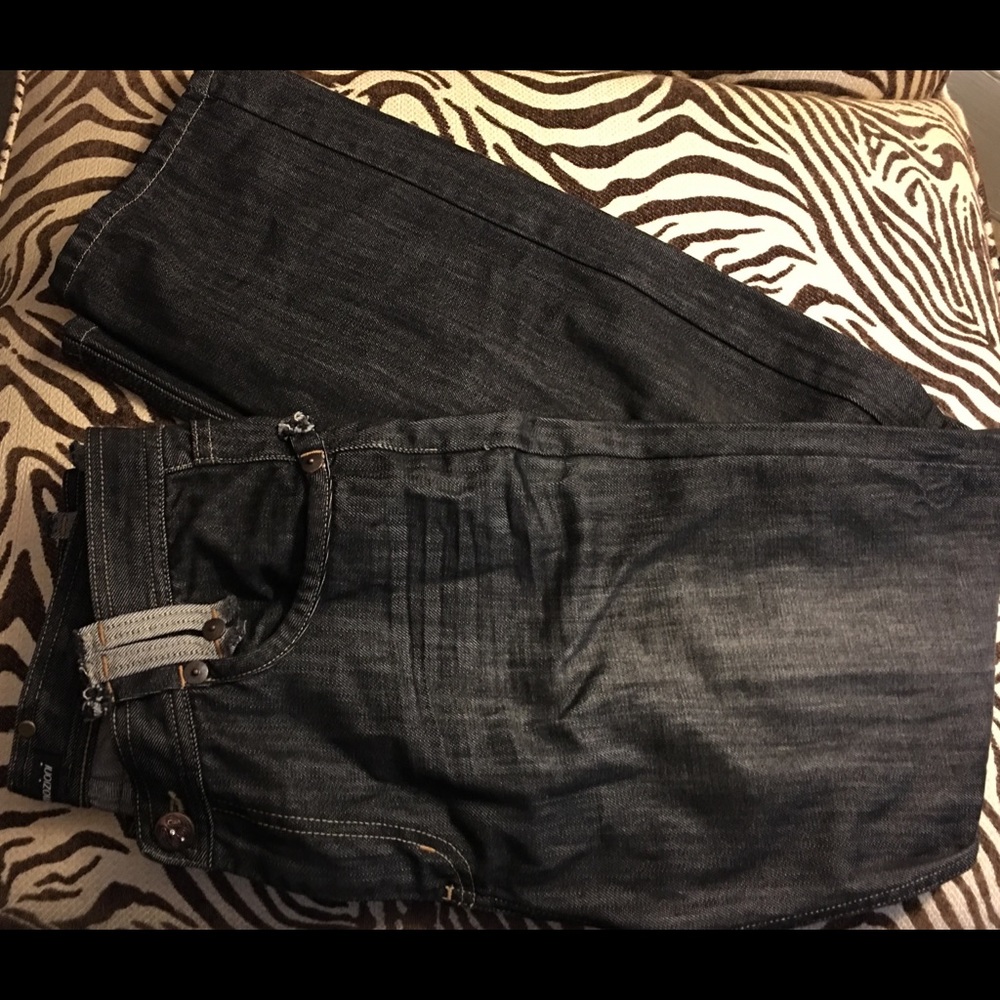 Emozioni black and grey jeans